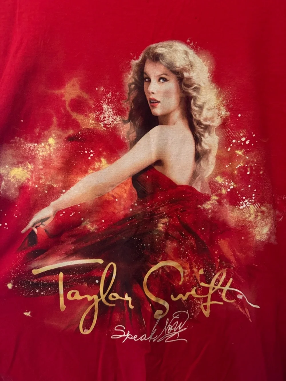 Taylor Swift Speak Now Tour Graphic Tee - Picture 1 of 9